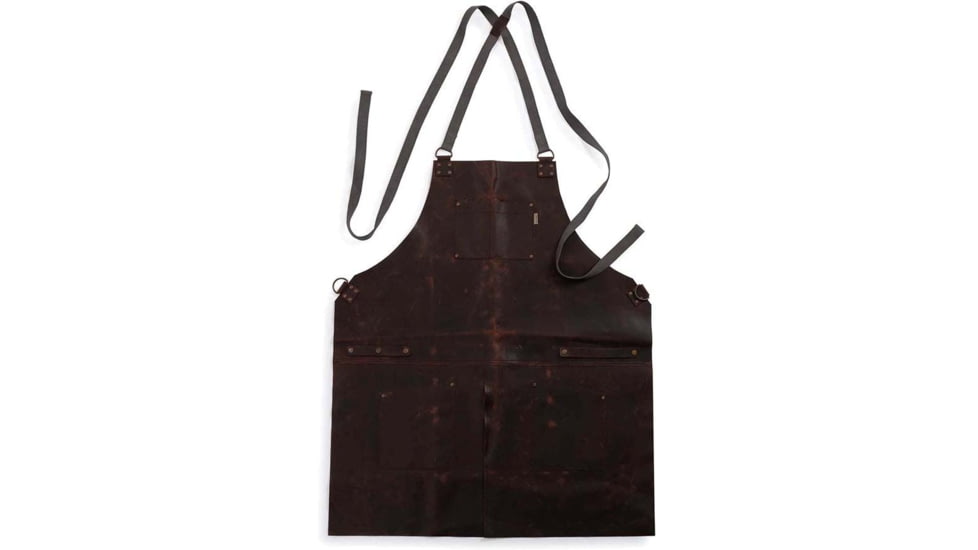Barebones Tradesman Leather Apron, 32.75in, Full-Grain Water Buffalo Leather, CKW-479