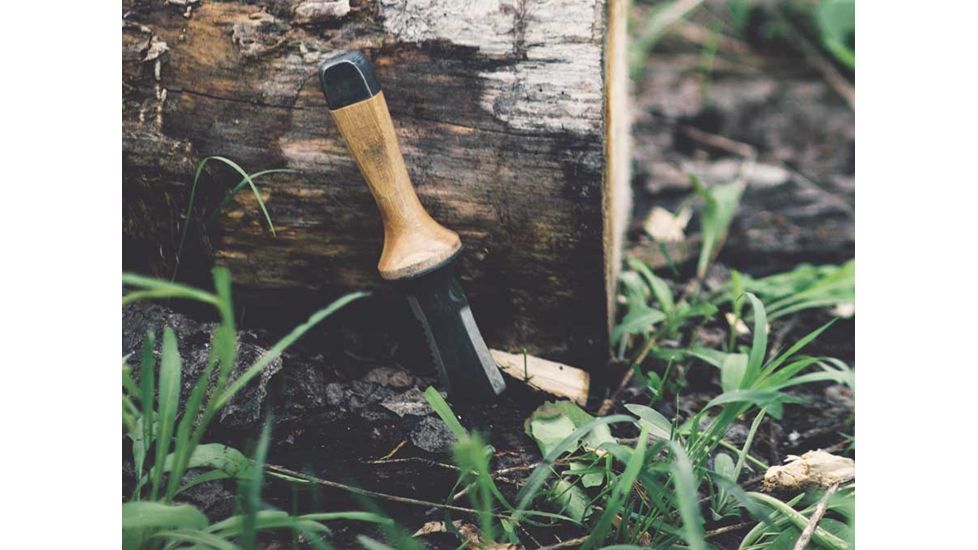 Barebones Ultimate Tool with Sheath, Stainless Steel Blade, Bamboo Handle, GDN-072