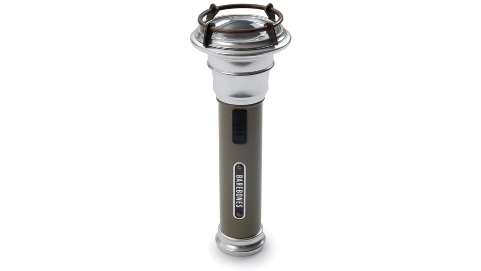 Barebones Vintage Flashlight, Olive Drab, LIV-290