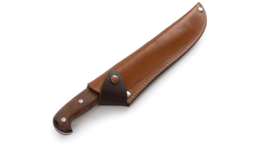 Barebones Wilderness Chef Knife, 12.25in Overall, 8in, AUS-8, Satin Blade, Rosewood Handle, CKW-107