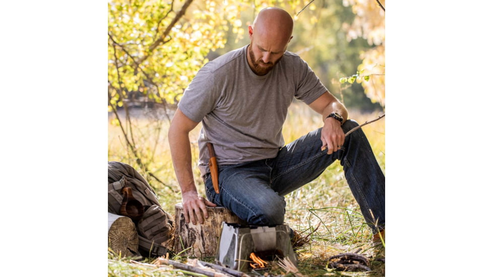 Barebones Wilderness Paring Knife, 8in Overall, 4in, AUS-8, Satin Blade, Rosewood Handle, CKW-108