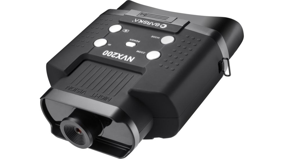 Barska Night Vision NVX200 Infrared Illuminator Digital Binoculars, Black, Medium BQ12996
