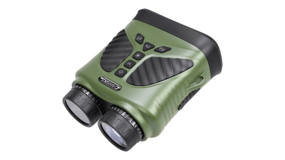 Barska NV-2 10x43mm Night Vision Infrared Digital Binoculars, Matte Green, BQ14072