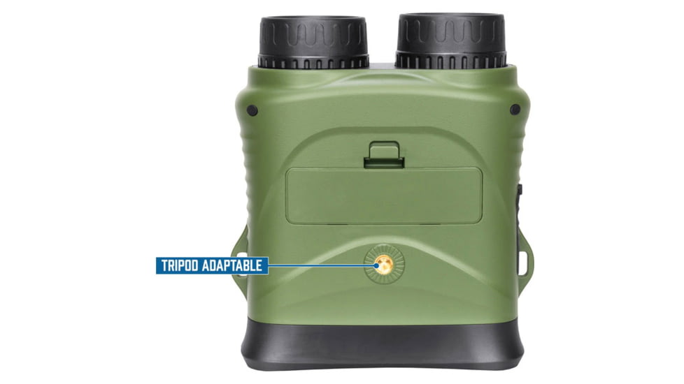 Barska NV-2 10x43mm Night Vision Infrared Digital Binoculars, Matte Green, BQ14072