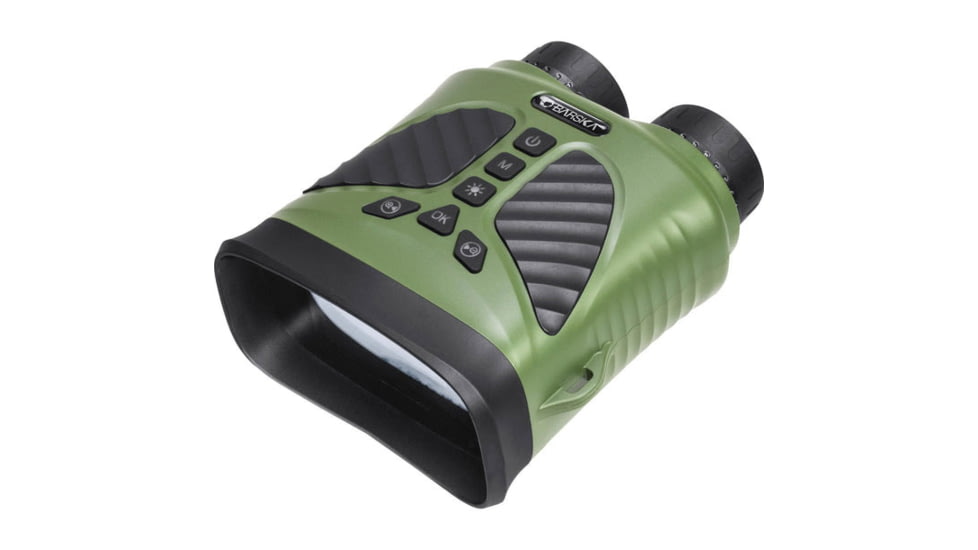 Barska NV-2 10x43mm Night Vision Infrared Digital Binoculars, Matte Green, BQ14072