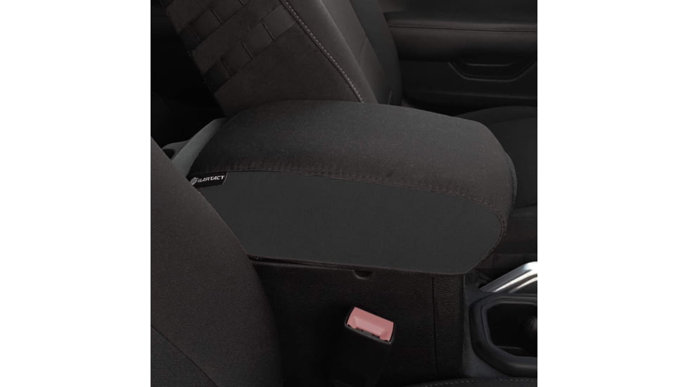 Bartact 2019 plus JT Gladiator Padded Center Console Cover, Black/Black, JTIA2019CCBB