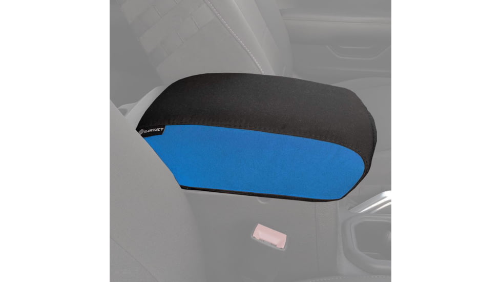 Bartact 2019 plus JT Gladiator Padded Center Console Cover, Blue/Black, JTIA2019CCUB