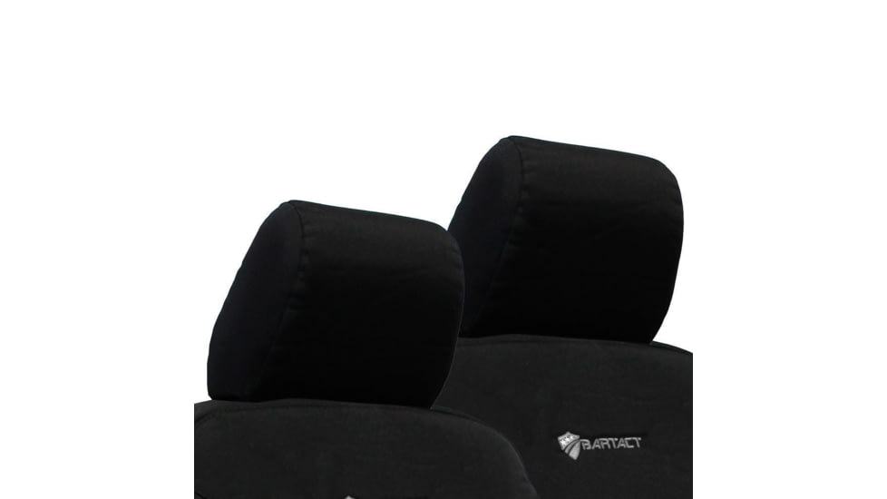 Bartact Jeep Front Headrest Covers 2019 plus GLADIATOR, Black, JTHR2019FPB