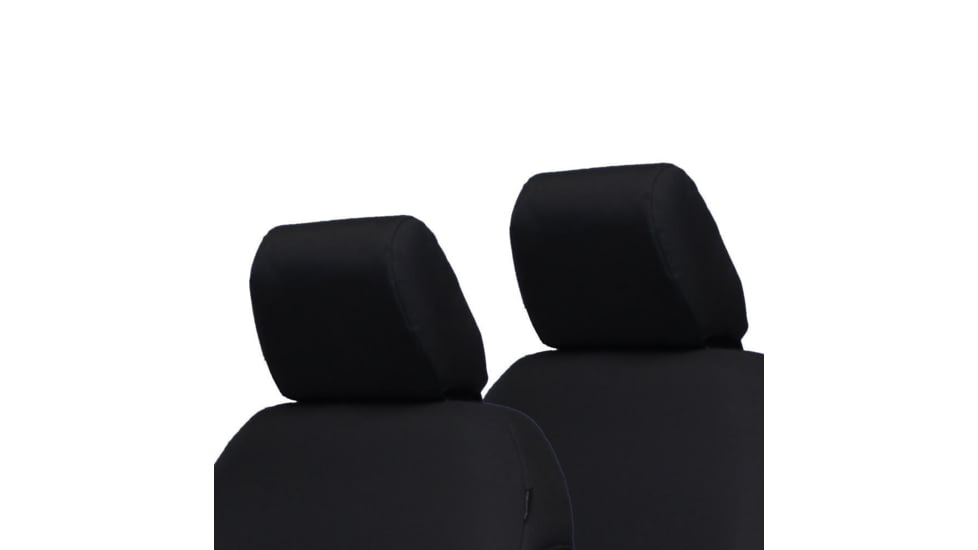 Bartact Jeep Front Headrest Covers 2019 plus GLADIATOR, Black, JTHR2019FPB