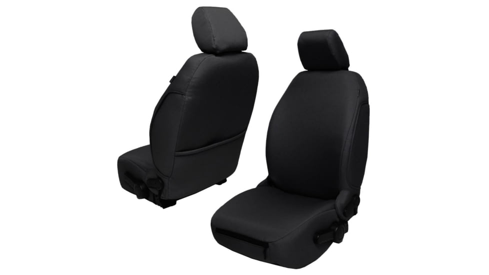 Bartact Jeep JK Seat Covers Front 2013-2017 Wrangler JK/JKU Baseline Performance, Black, JKBC2013FPB