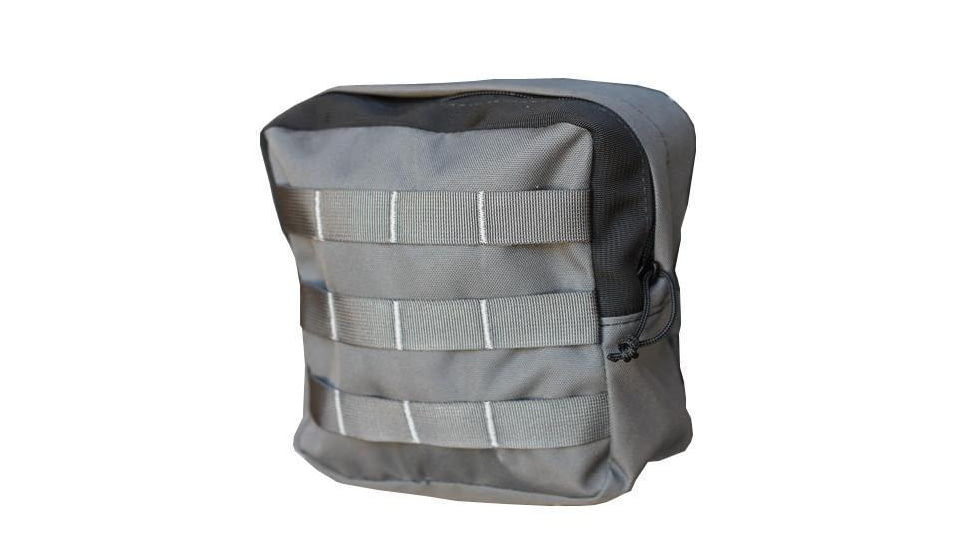 Bartact MOLLE Storage Pouch, Graphite, 7 x 7 x 2.5, XXMP080825G