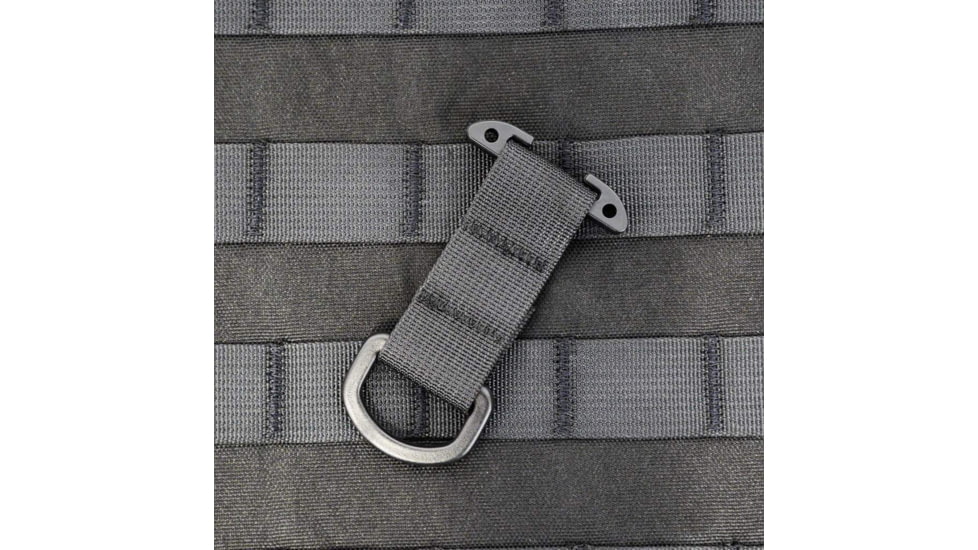 Bartact PALS/MOLLE D-Ring Kit, Pair of 2, Black, MADRSB