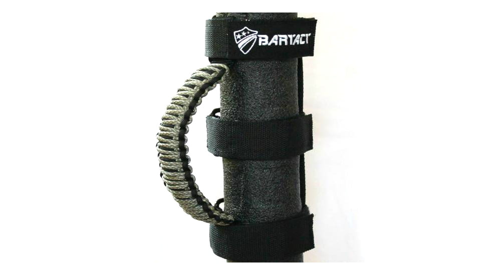 Bartact Paracord Grab Handles Universal Pair, Black/ACU Camo, TAOGHUPBA