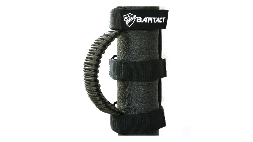 Bartact Paracord Grab Handles Universal Pair, Black/Graphite, TAOGHUPBG