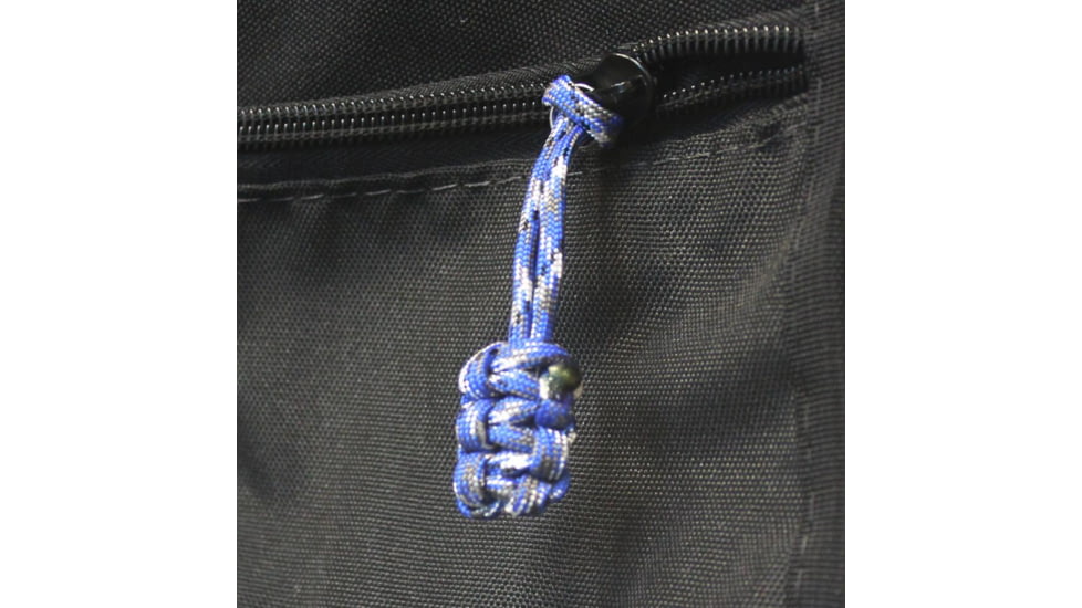 Bartact Paracord Zipper Pull w/ Key Ring, Set of 5, Blue Camo, XXPZ5X