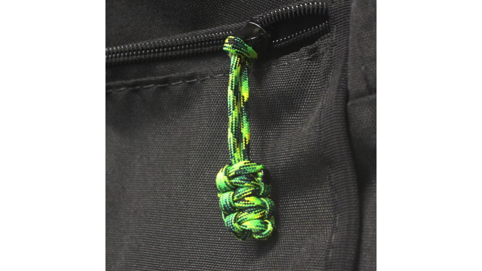 Bartact Paracord Zipper Pull w/ Key Ring, Set of 5, Chameleon, XXPZ5H