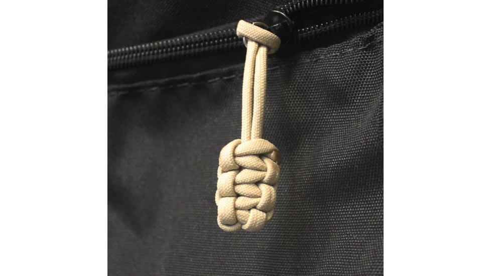 Bartact Paracord Zipper Pull w/ Key Ring, Set of 5, Khaki, XXPZ5K