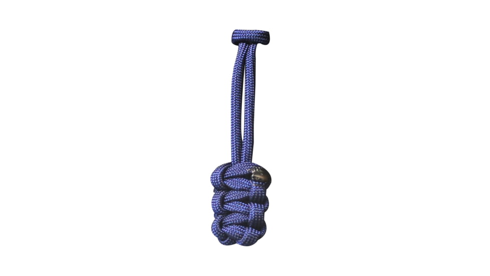 Bartact Paracord Zipper Pull w/ Key Ring, Set of 5, Navy Blue, XXPZ5T