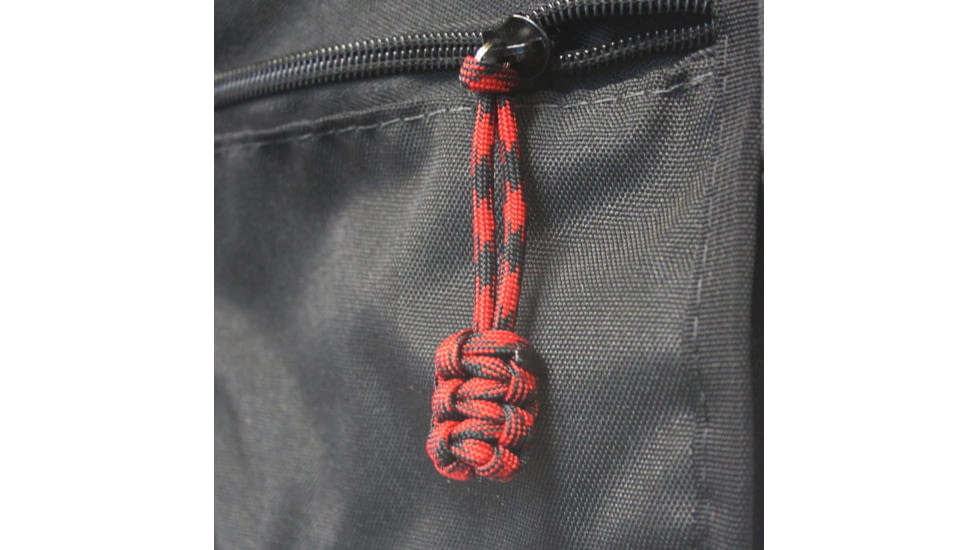 Bartact Paracord Zipper Pull w/ Key Ring, Set of 5, Spider Bite, XXPZ5S