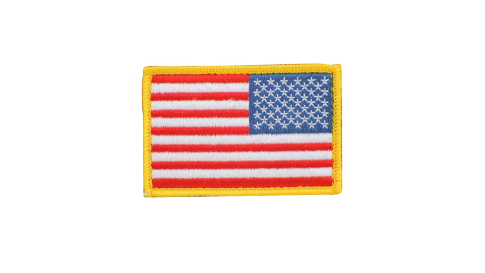 Bartact PVC Rubber Flag Patch w/ Velcro/Hook Backing, Thin Red Line USA Flag - Stars on Right, Red/Black/Grey, 2 x 3, FLAGLV23OD