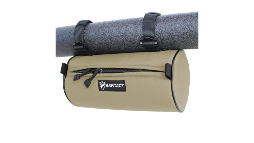 Bartact Roll Bar Barrel Bag, Medium, 10x5 Inch, Khaki, RBIA1005BK