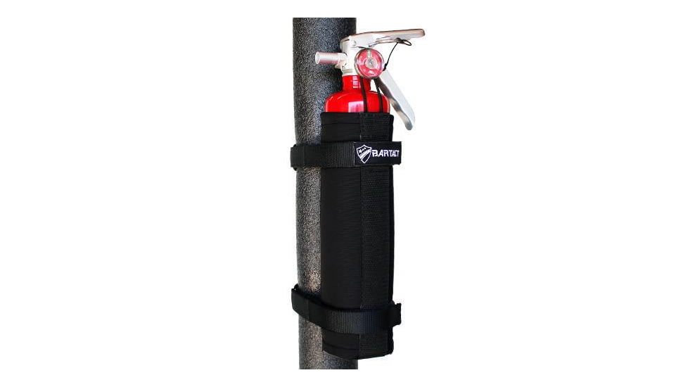 Bartact Roll Bar Fire Extinguisher Mount Holder 2.5lb, Black, RBIAFEH25B