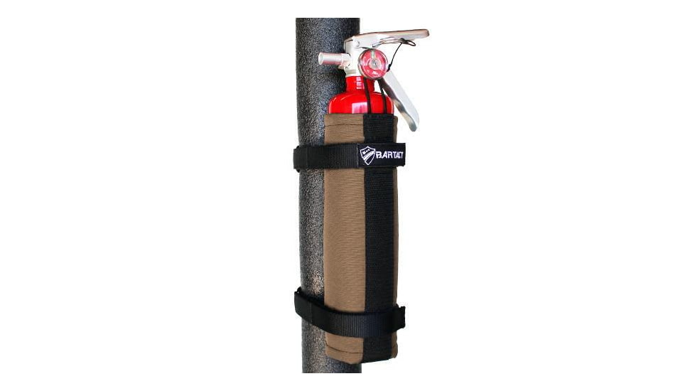 Bartact Roll Bar Fire Extinguisher Mount Holder 2.5lb, Coyote, RBIAFEH25C