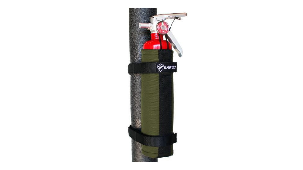 Bartact Roll Bar Fire Extinguisher Mount Holder 2.5lb, Olive Drab, RBIAFEH25O