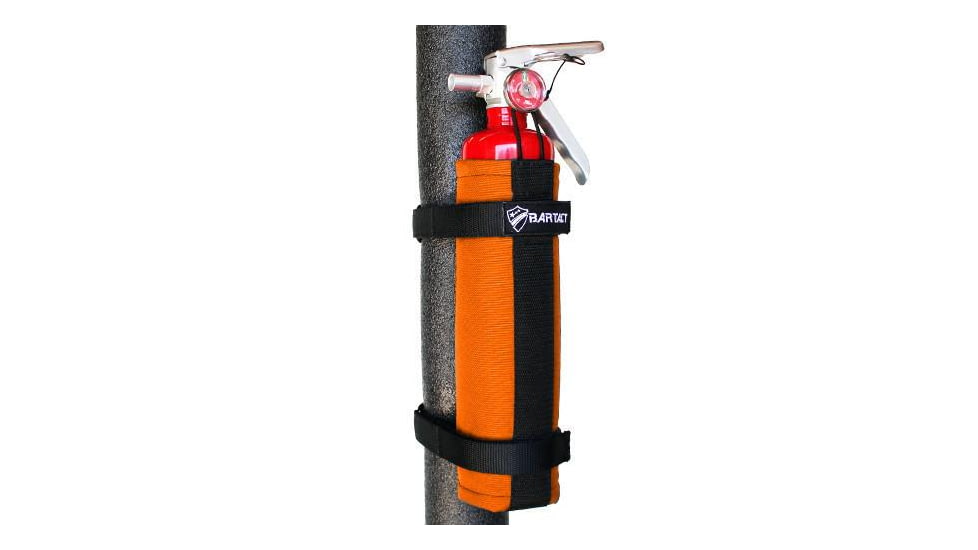 Bartact Roll Bar Fire Extinguisher Mount Holder 2.5lb, Orange, RBIAFEH25N