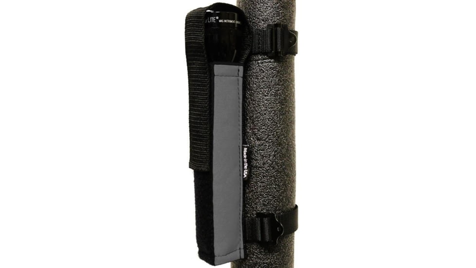 Bartact Roll Bar Multi D Cell Flashlight Holder, Graphite, RBIADCFLHG