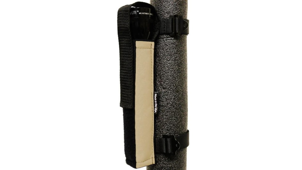 Bartact Roll Bar Multi D Cell Flashlight Holder, Khaki, RBIADCFLHK