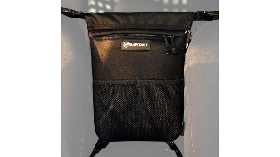 Bartact Universal Fabric between the Seat Bag and Pet Divider, Black, XXFSBB