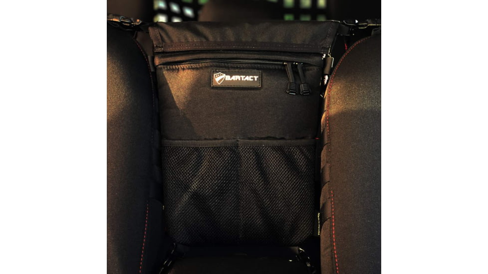 Bartact Universal Fabric between the Seat Bag and Pet Divider, Black, XXFSBB