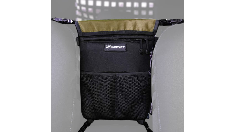 Bartact Universal Fabric between the Seat Bag and Pet Divider, Coyote, XXFSBC