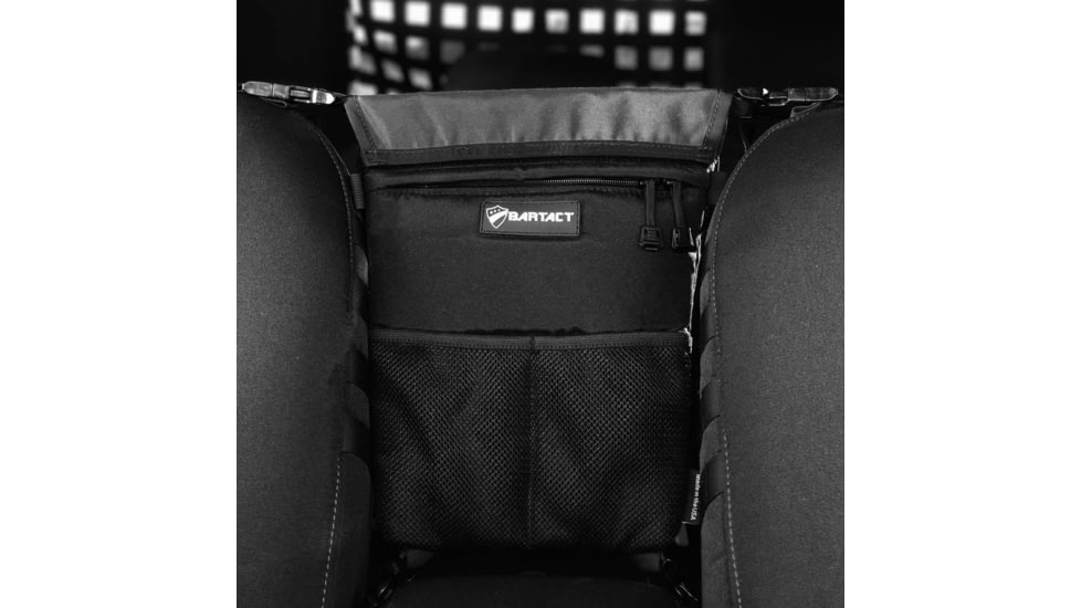 Bartact Universal Fabric between the Seat Bag and Pet Divider, Graphite, XXFSBG