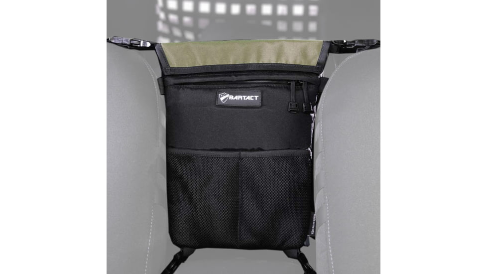 Bartact Universal Fabric between the Seat Bag and Pet Divider, Khaki, XXFSBK