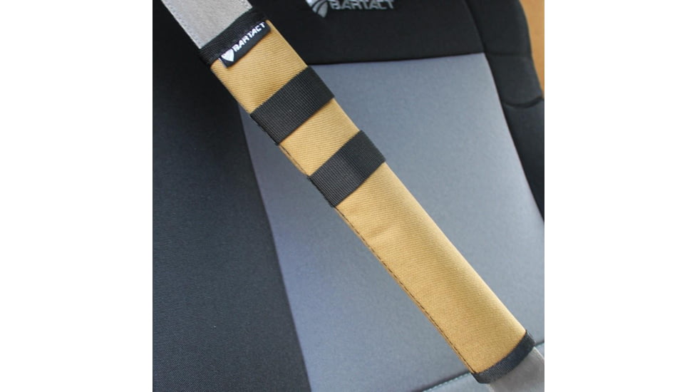 Bartact Universal Seat Belt Covers, Pair, Coyote, XXSBCC
