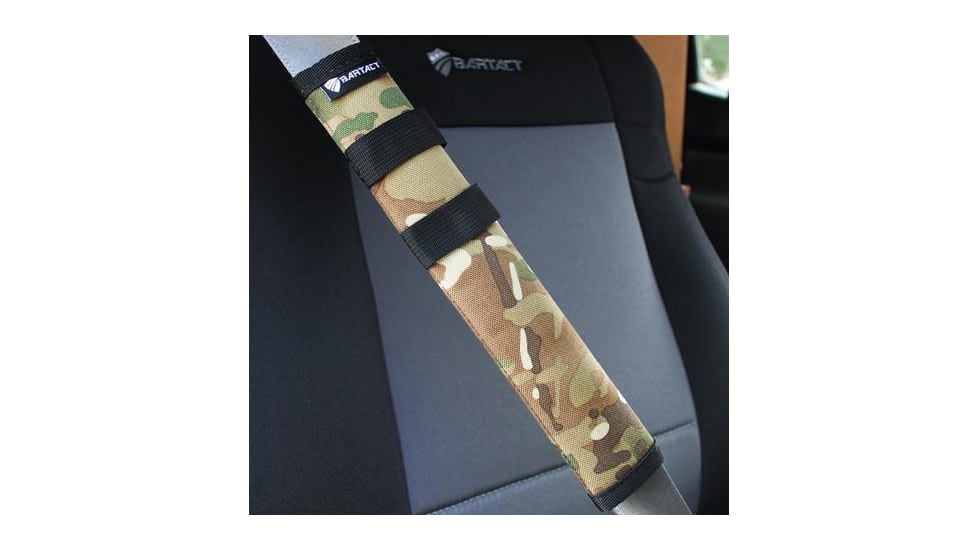 Bartact Universal Seat Belt Covers, Pair, MultiCamo, XXSBCM