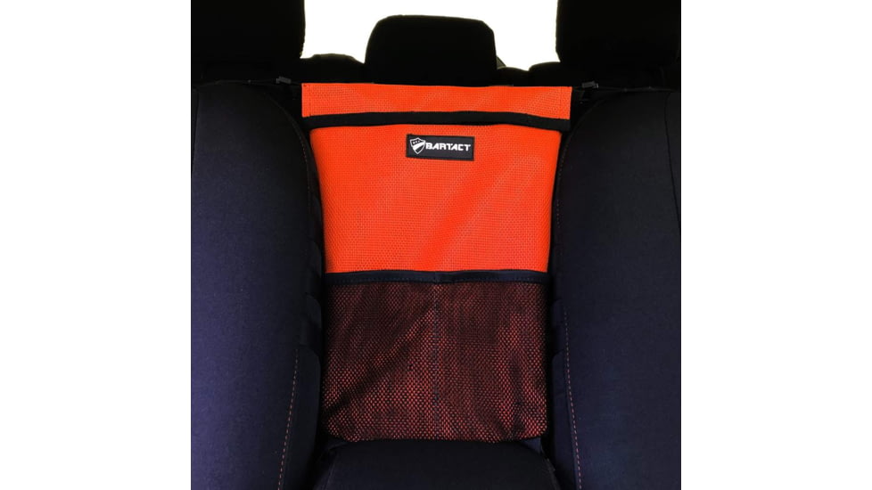Bartact Universal Shade Material Between the Seat Bag and Pet Divider, Orange, XXSSBN