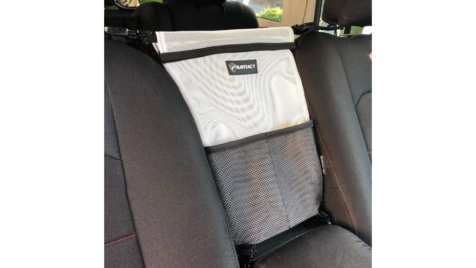 Bartact Universal Shade Material Between the Seat Bag and Pet Divider, White, XXSSBW