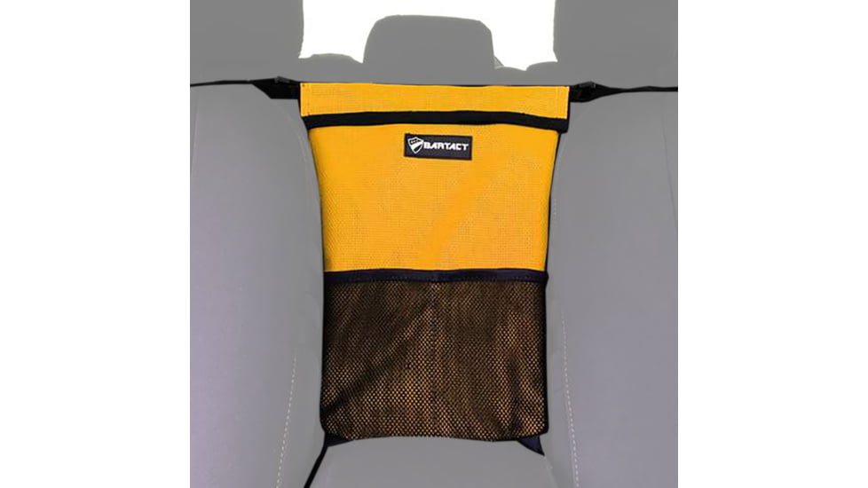 Bartact Universal Shade Material Between the Seat Bag and Pet Divider, Yellow, XXSSBY