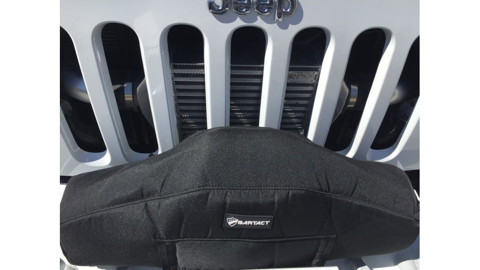 Bartact Warn Zeon Winch Cover Fabric, Black, WCWZEFB