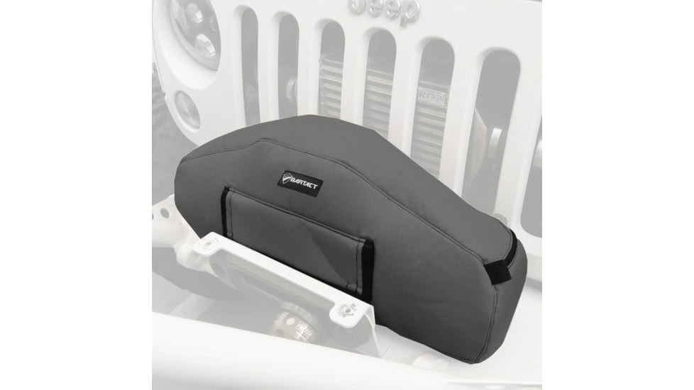 Bartact Warn Zeon Winch Cover Fabric, Graphite, WCWZEFG