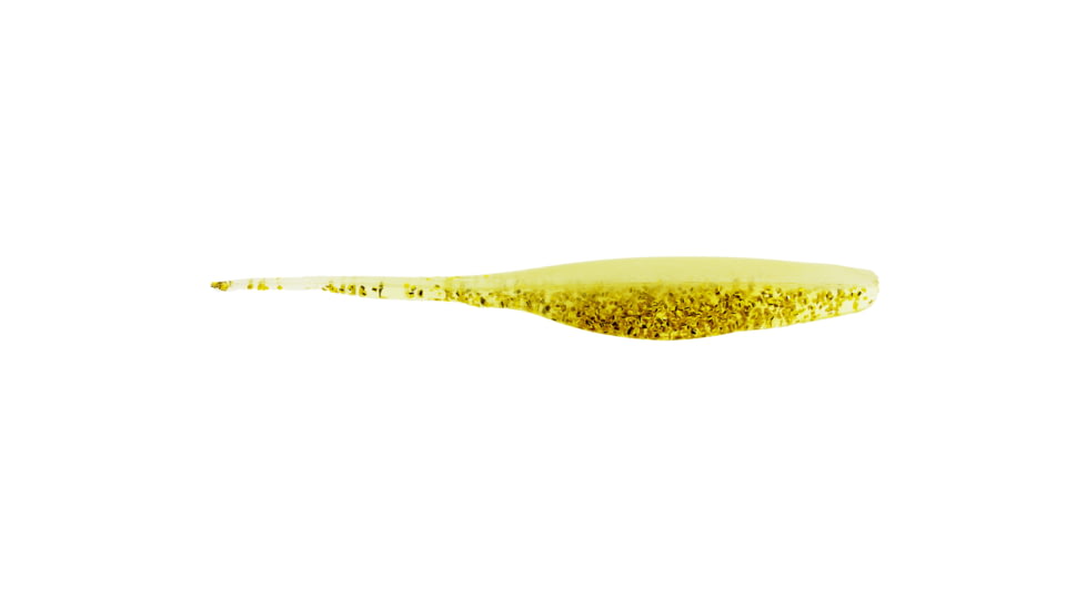 Bass Assassin 5" Saltwater Shad 8ct Glow Gold, SWA29597