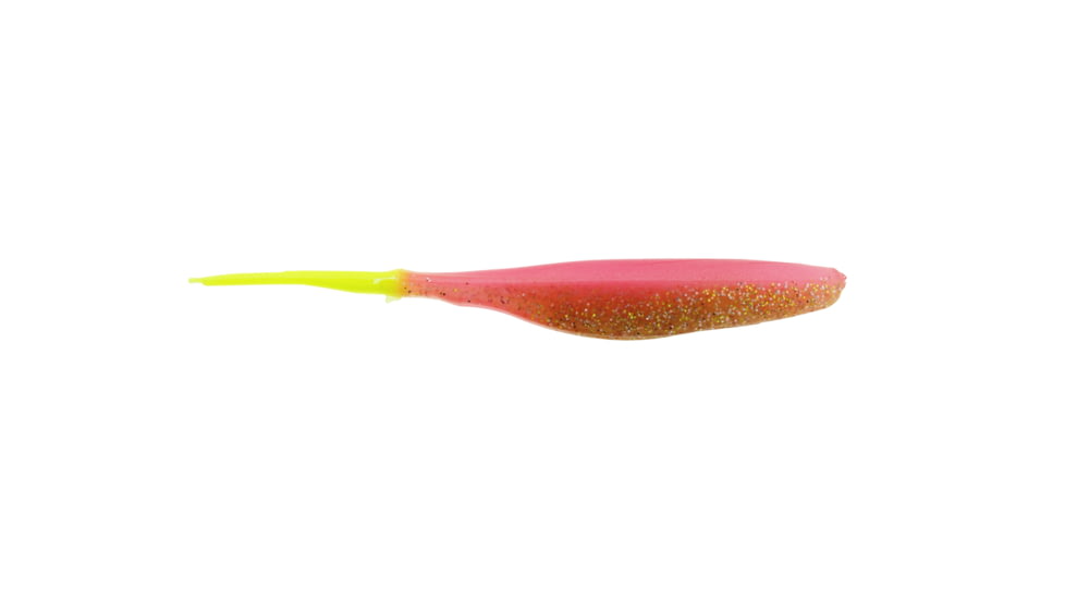 Bass Assassin 5" Saltwater Shad 8ct Laguna Limetreuse Tail, SWA29283