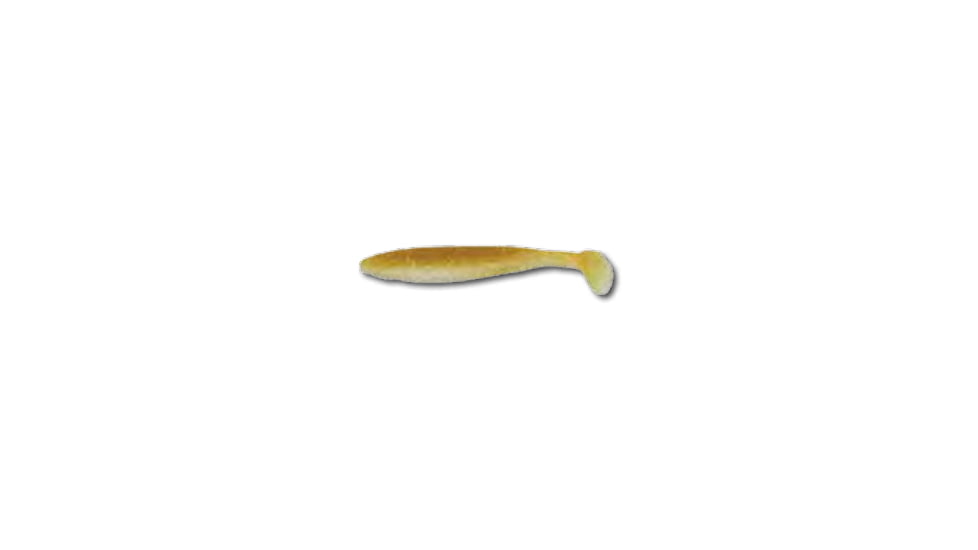 Bass Assassin Bang Lures Die Dapper Swimbait, 3.5in, 10 per Pack, Gold Digger, 3.5, DDA78467