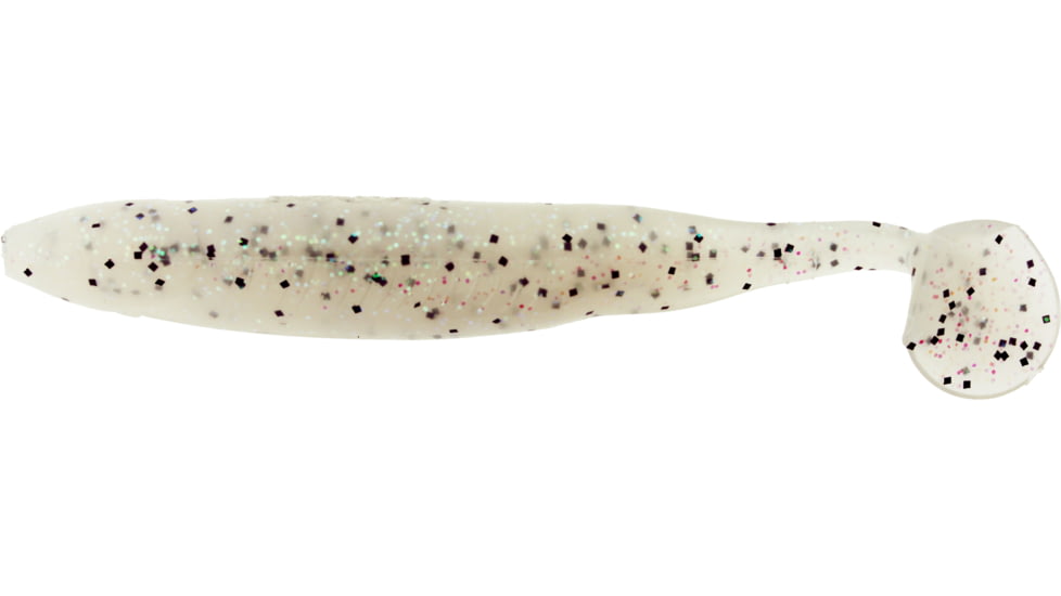 Bass Assassin Bang Lures Die Dapper Swimbait, 5in, 10 per Pack, Green Moon, 5, DDA41435
