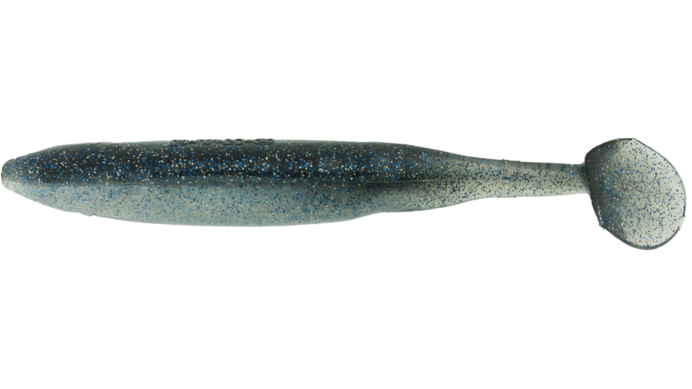 Bass Assassin Bang Lures Die Dapper Swimbait, 5in, 10 per Pack, Smokin' Shad, 5, DDA41314
