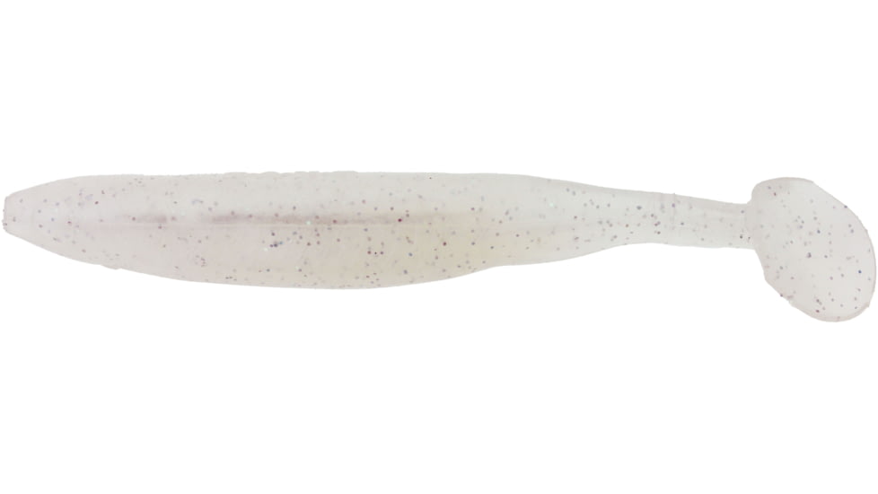 Bass Assassin Bang Lures Die Dapper Swimbait, 5in, 10 per Pack, Snow Storm, 5, DDA41438