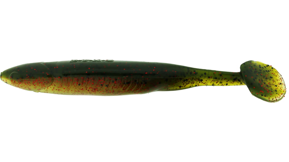 Bass Assassin Bang Lures Die Dapper Swimbait, 5in, 10 per Pack, Trickster, 5, DDA41468